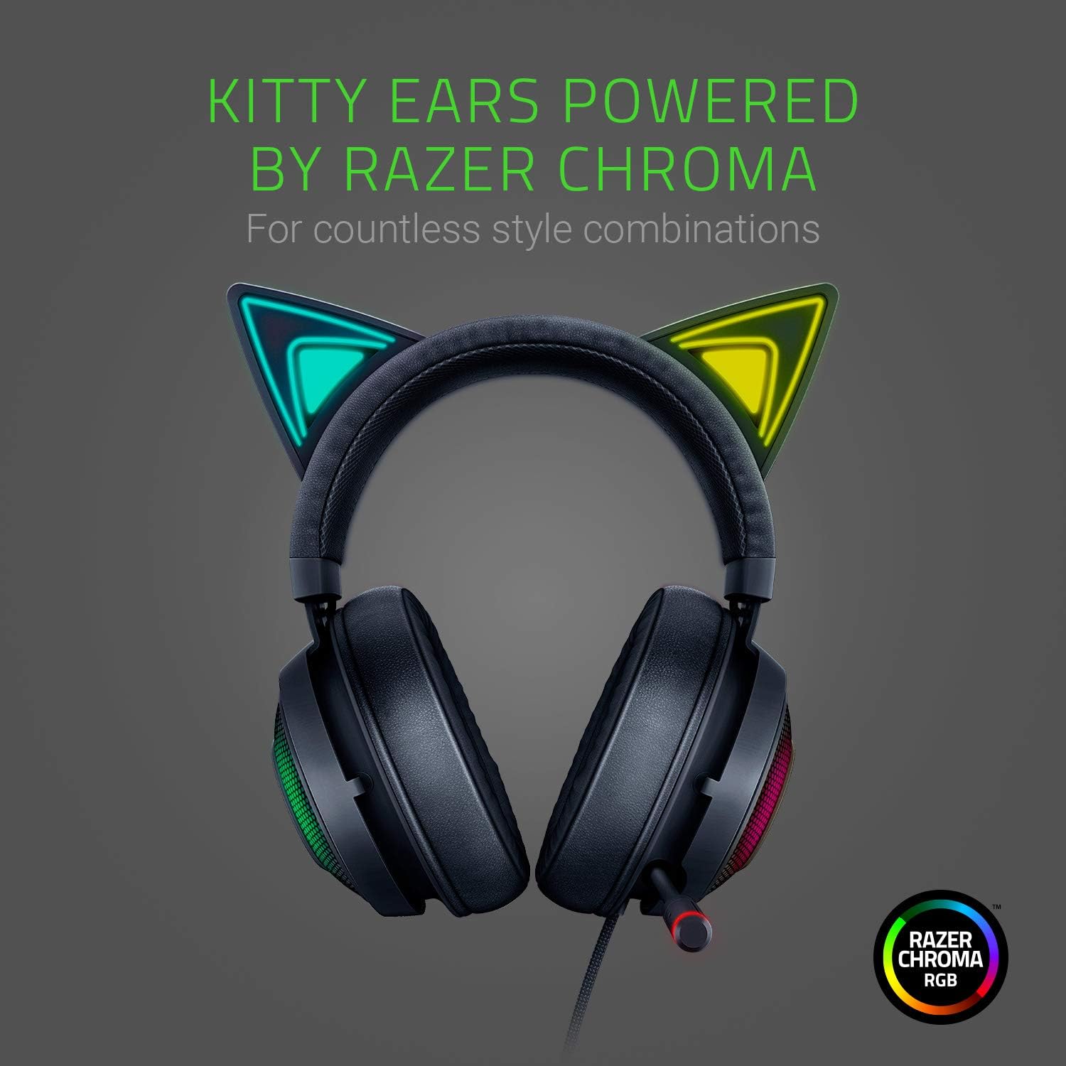Unleash Your Inner Gamer with the Razer Kraken Kitty RGB USB Gaming Headset